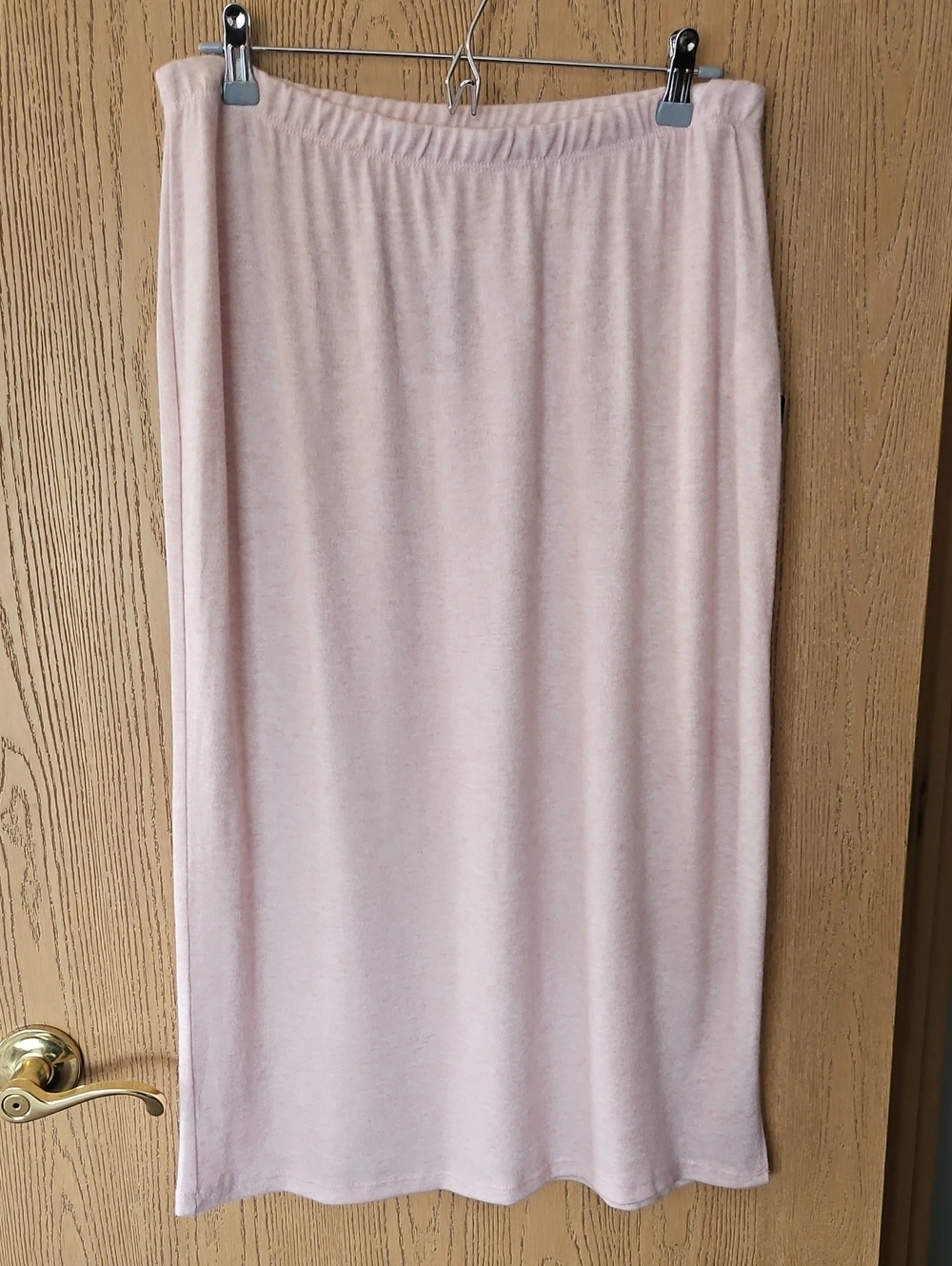 Express Pale Pink Maxi Skirt